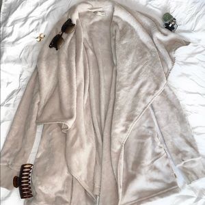 NWT! UGG Janni Open Front Cardigan Soft Cream Size Small